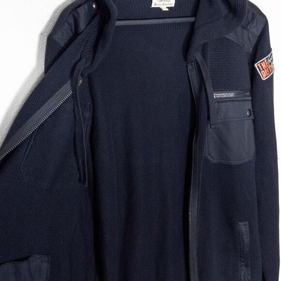 Juicy Couture Women’s Jacket Soft Grunge Utility Punk Streetwear Casual Sz XL - Picture 7 of 12